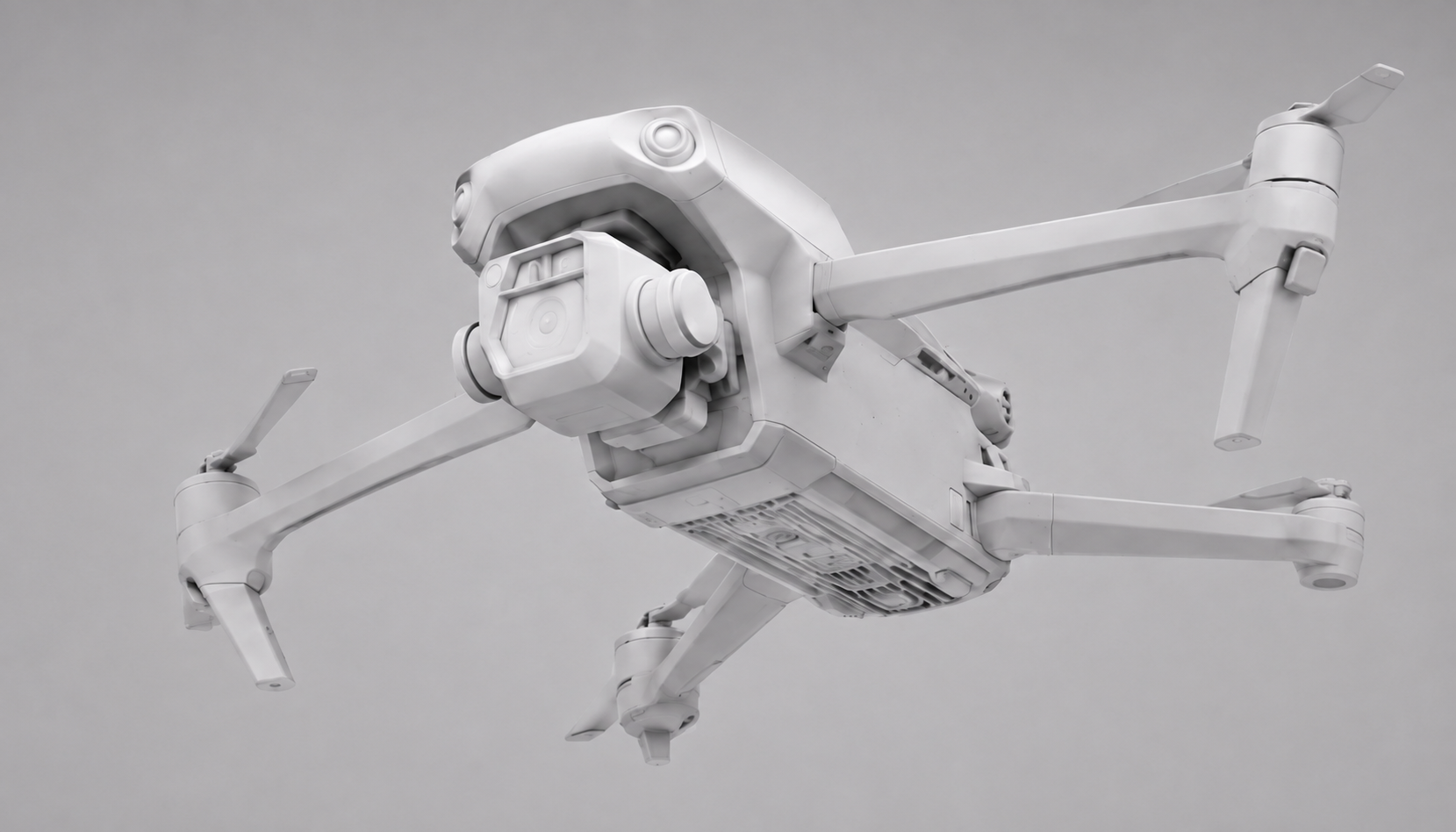 Mavic 3 White Model Bottom Render / Gimbal Structure
